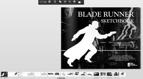 blade runner sketchbook