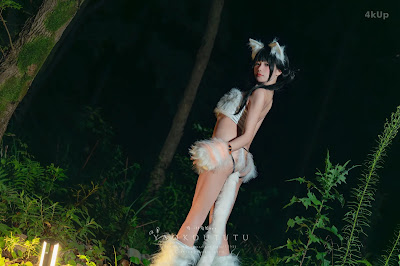 Coser@黏黏团子兔 八月订阅『狐灵』& LIKEY