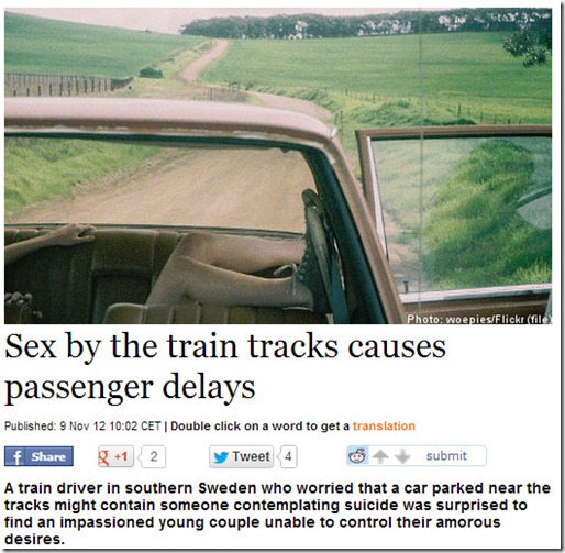 sex be the tracks