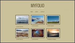 MyFolio Fotoblog Teması