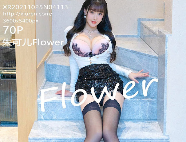 XIUREN No.4113 Zhu Ke Er (朱可儿Flower)