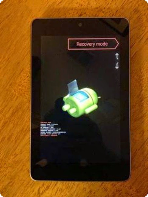 Android Bootloader Screen