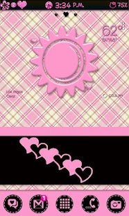 SimplisticPink GoLauncherTheme