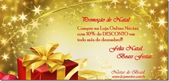 Promoo de Natal na Loja online Nctar do Brasil!