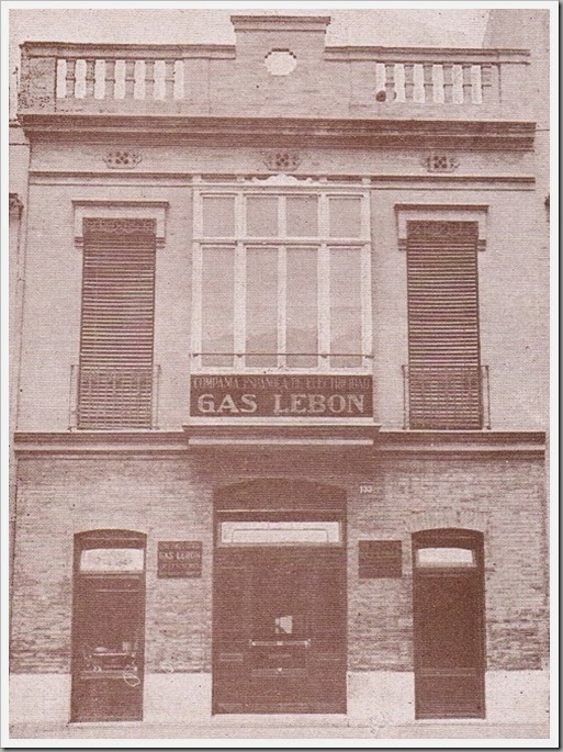 Gas Lebón, calle de la Libertad, 133. 1927