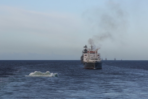 Арктический поход группы кораблей Северного флота