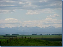 8747 Alberta Highway 22X - first view of Rocky Mountains