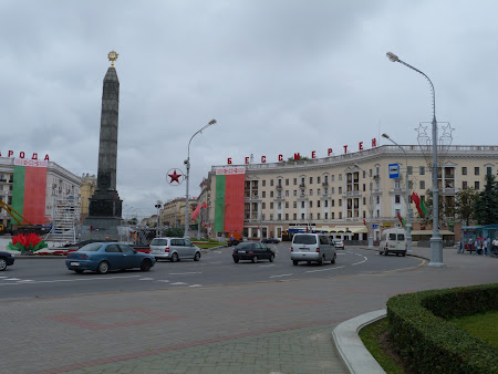 Imagini Belarus: monumentul victoriei 