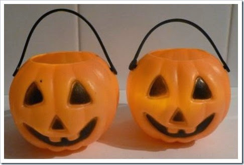 Mini Horror Pots Pumpkin faces