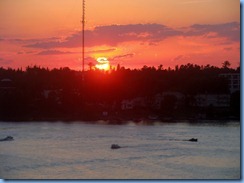 8184 Ontario Kenora Best Western Lakeside Inn on Lake of the Woods - sunset from our room