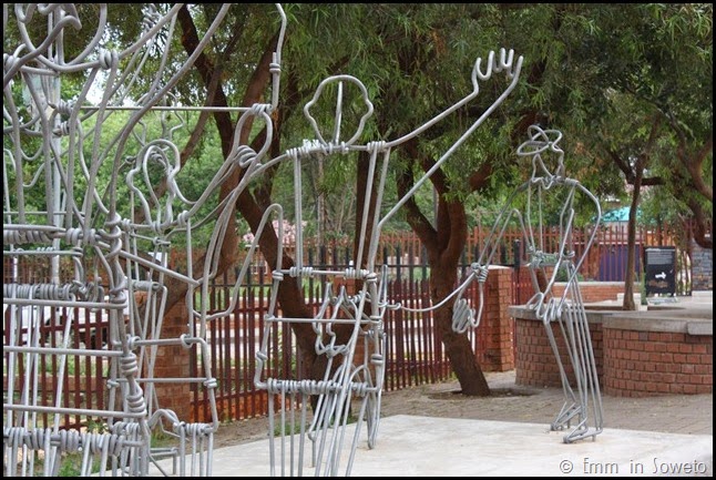 Installation art in Soweto