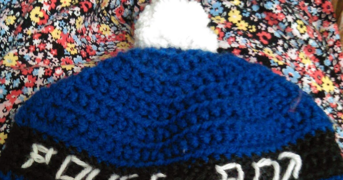 Kendra's Crocheted Creations Dr. Who Tardis Hat pattern