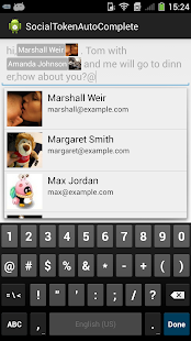 How to install SocialTokenAutoComplete Demo lastet apk for android