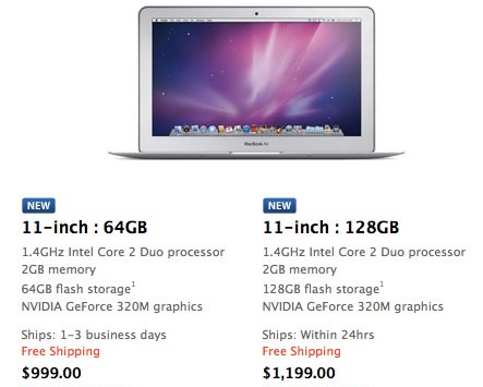 MacBook Air 的低價獲得極大的成功