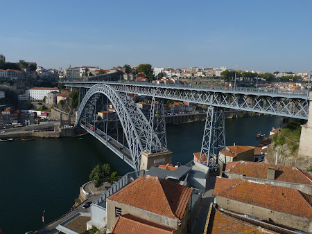 Obiective turistice Porto: Podul peste Douro 