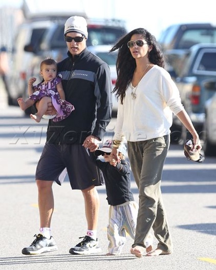 MMcconaughey and family