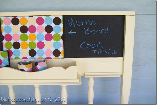 chalkboard memo board