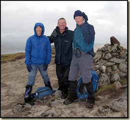 On the summit of Sgor Gaibhre - 955 metres