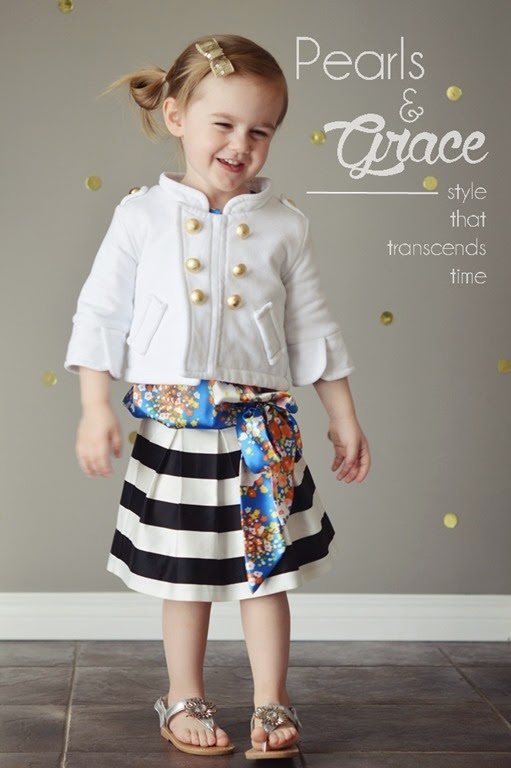 pearls & grace girls outfit