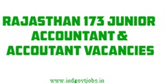 rajasthan accoutant and junior accountant 2013