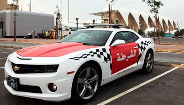 camaro-policia-abu-Dhabi