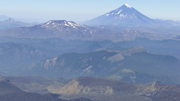 No topo do Vulcão Villarrica
