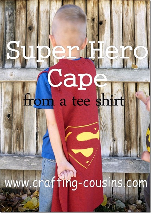 Super Hero Cape made from a tee shirt.  Tutorial by Crafty Cousins (32)_thumb[4]
