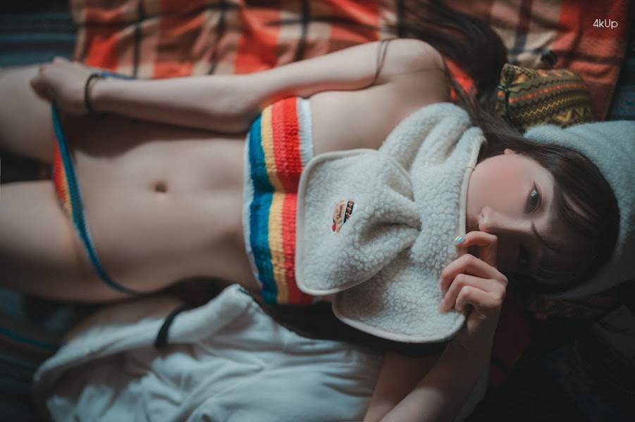 DJAWA Photo – Son Ye-Eun – Romantic Winter Glamping