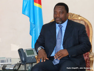 Le président Joseph Kabila. Radio Okapi/ Ph. John Bompengo