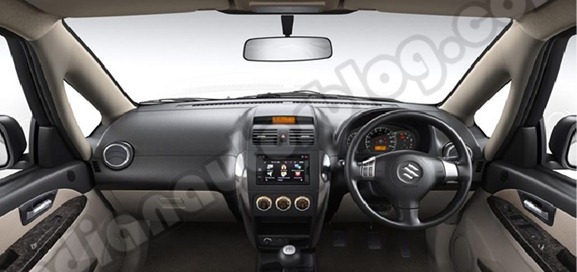 Maruti Suzuki SX4 facelift interior