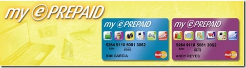 BPI's My e-Prepaid card