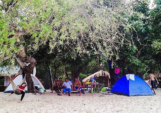 The Campsite @ Potipot Island _vibrant af