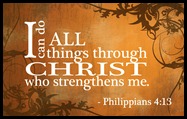 i can do all things through Christ