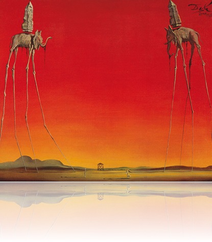 Salvador Dalí (España) Los elefantes
