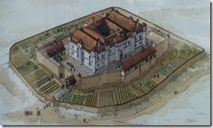Recreación el castillo palacio de Tiebas