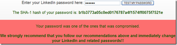 Toll LastPass per verificare se la password LinkedIn è stata violata
