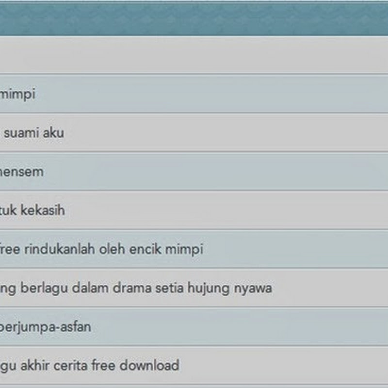 GAMBAR ENCIK MIMPI PENYANYI RINDUKANLAH