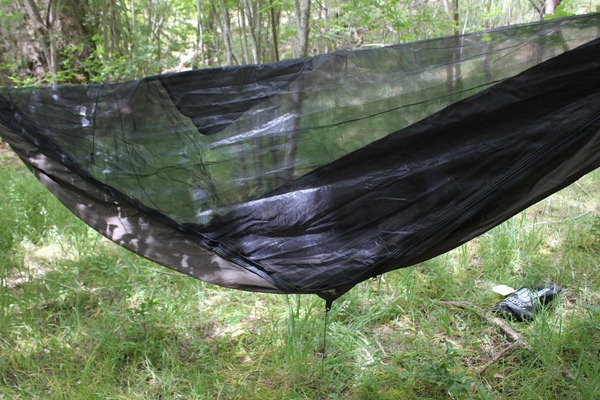hennessy hammock camping set up