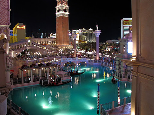 Venetian Las Vegas at night1 Richest Casinos In The World