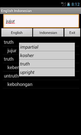 English Indonesian Dictionary