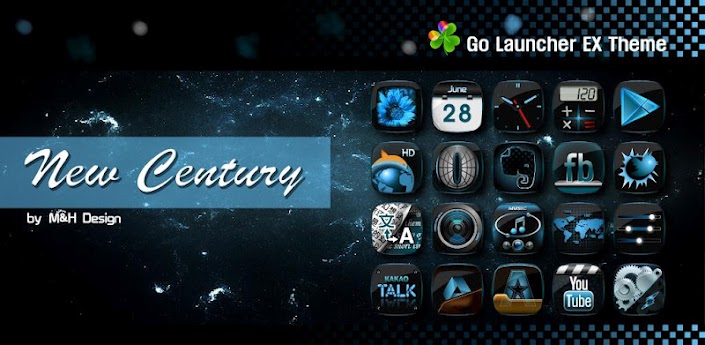 Newcentury GO LauncherEX Theme apk