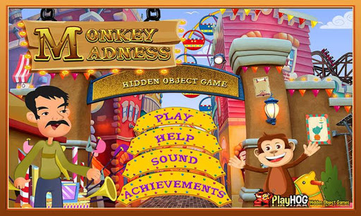 Monkey Madness - Hidden Object