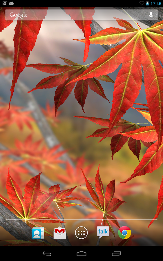 Autumn Tree Live Wallpaper - screenshot