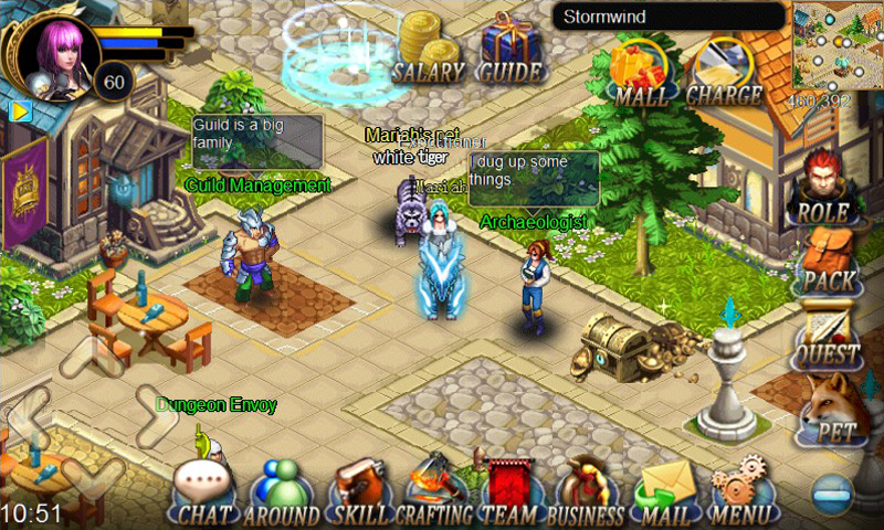 The Age of Warcraft:RPG GAME - screenshot