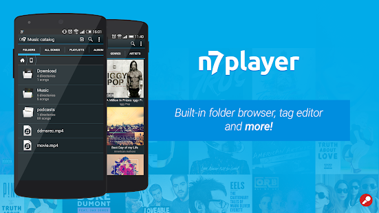  ‪n7player Music Player Unlocker‬‏- صورة مصغَّرة للقطة شاشة  