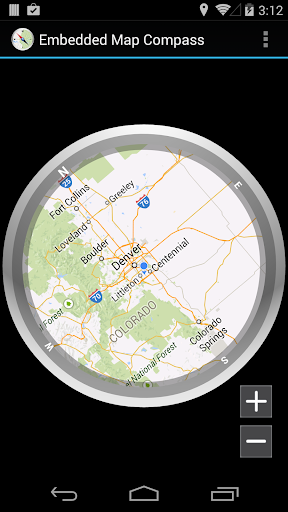 Embedded Map Compass