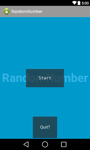 Random Number Generator