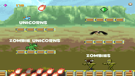 【免費冒險App】Unicorn Zombie Attack-APP點子