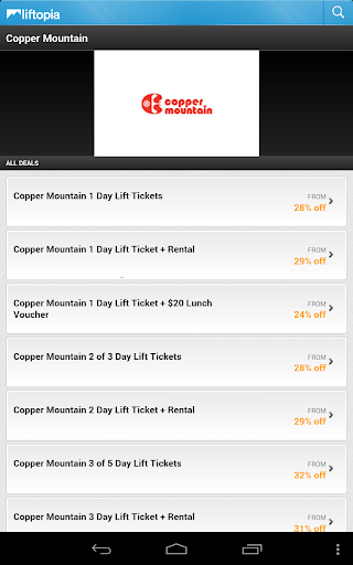 Copper Mountain Lift Tickets