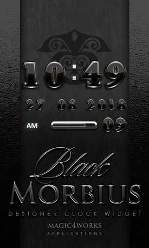 Morbius Digital Clock Widget